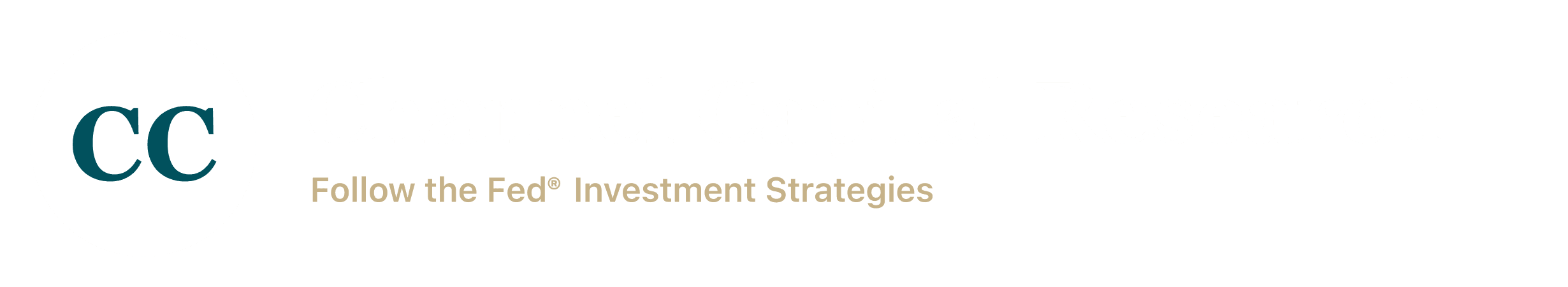 Channel Capital Research brand logo, reversed for dark backgrounds